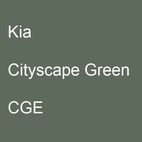 Kia, Cityscape Green, CGE.